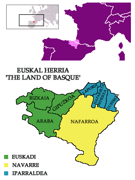 Geographical Situation of the Basque Country