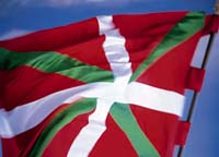 La "ikurriña", la bandera basca