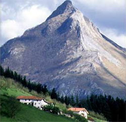 The mountain range of Aralar (between Navarre and Guipúzcoa)