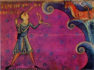 Imagen del siglo XIII de Egilior (Navarra)