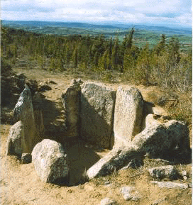 Dolmen de El Sotillo, en Laguardia (Álava)