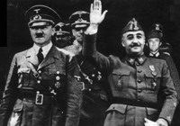 Entrevista entre Franco y Hitler el 23 de octubre de 1940 en la localidad vasca de Hendaia (Labort)