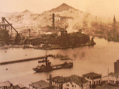 La industria siderúrgica en la margen izquierda del río Nervión (Vizcaya) a principios del siglo XX