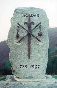 Monumento de conmemoración de "la Batalla de Roncesvalles"
