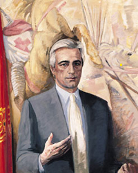Gabriel Urralburu Tainta, presidente del Gobierno Foral de Navarra